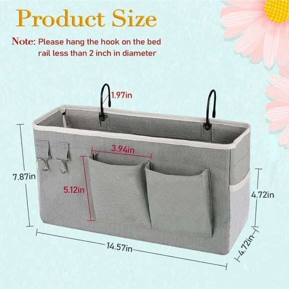 Bedside Storage Caddy - Picture 2 of 3